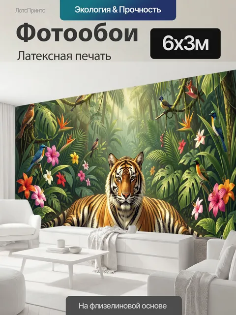 600 × 300 см · Латексная печать
