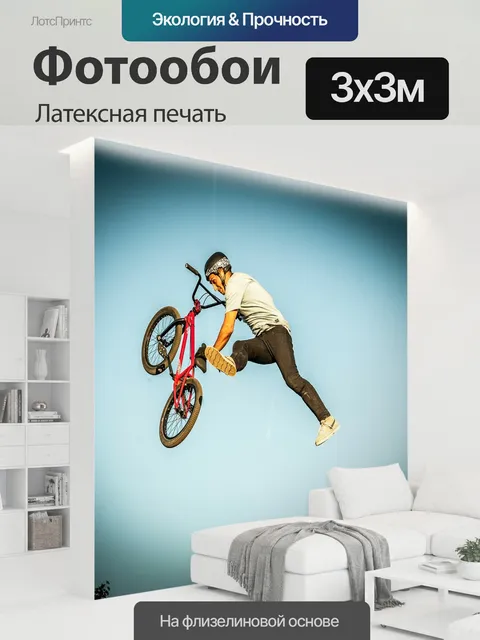 300 × 300 см · Латексная печать