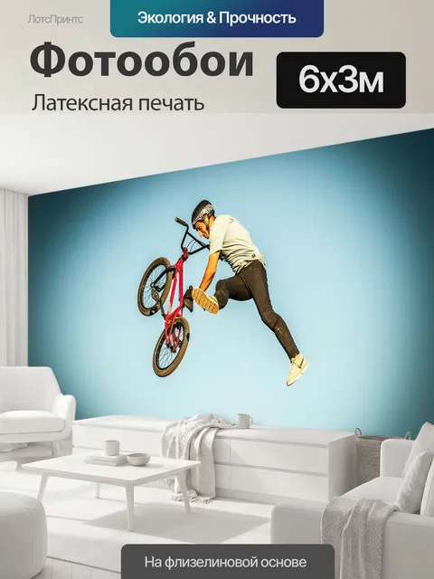 600 × 300 см · Латексная печать