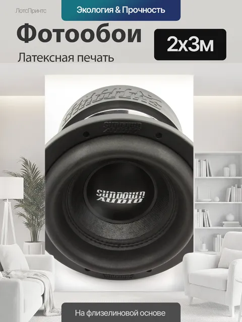 200 × 300 см · Латексная печать