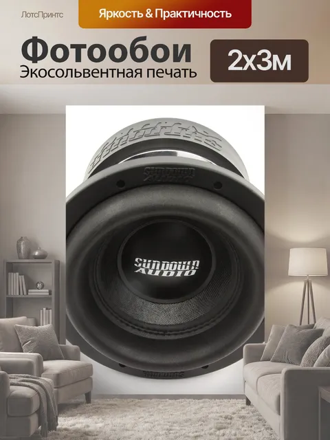 200 × 300 см · Экосольвентная печать