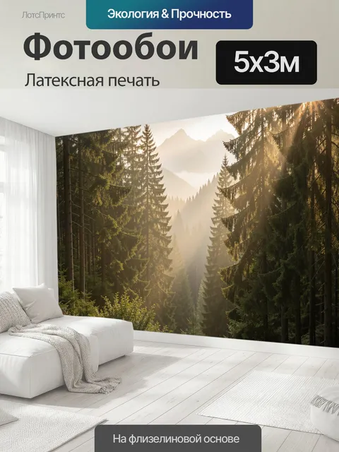 500 × 300 см · Латексная печать