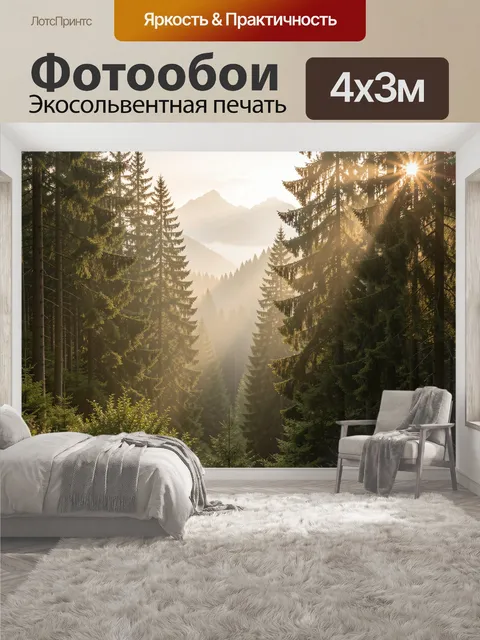 400 × 300 см · Экосольвентная печать