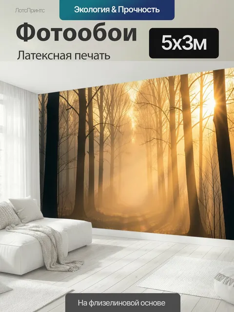 500 × 300 см · Латексная печать
