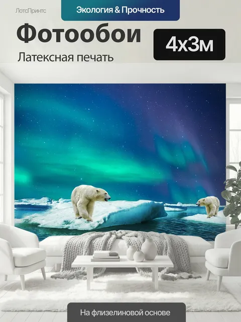 400 × 300 см · Латексная печать
