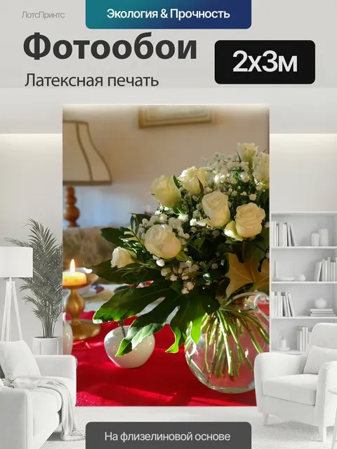 200 × 300 см · Латексная печать