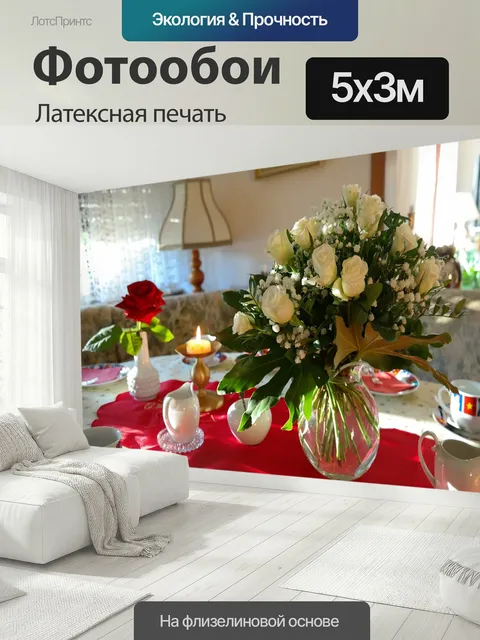 500 × 300 см · Латексная печать