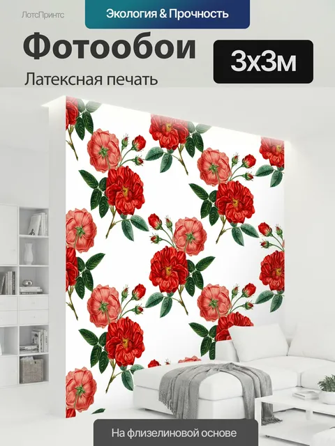300 × 300 см · Латексная печать