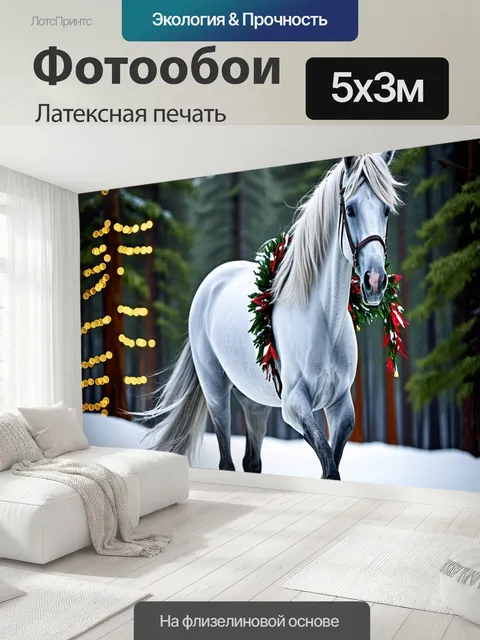 500 × 300 см · Латексная печать