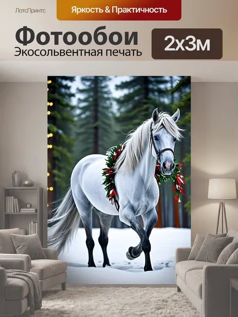 200 × 300 см · Экосольвентная печать