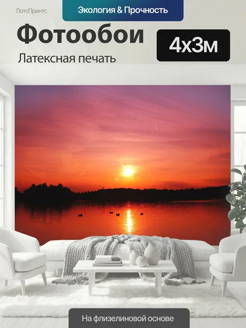 400 × 300 см · Латексная печать
