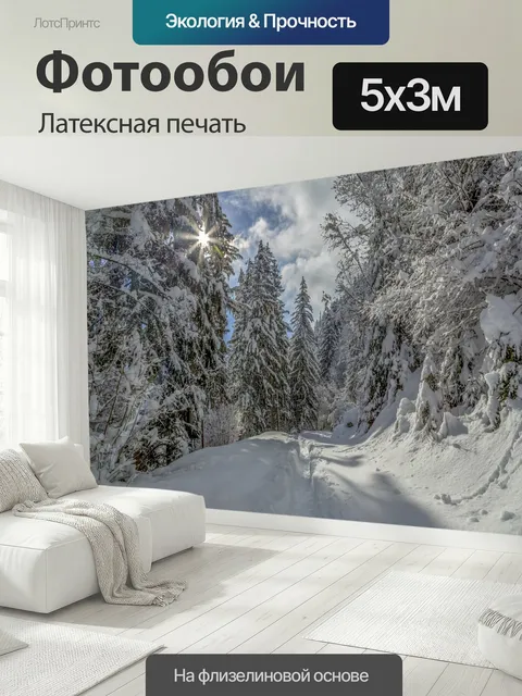 500 × 300 см · Латексная печать