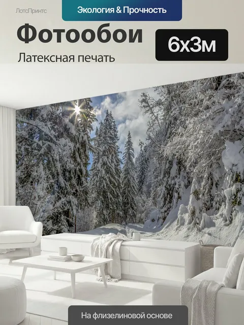 600 × 300 см · Латексная печать
