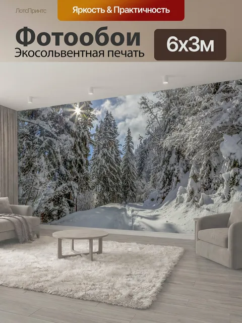 600 × 300 см · Экосольвентная печать