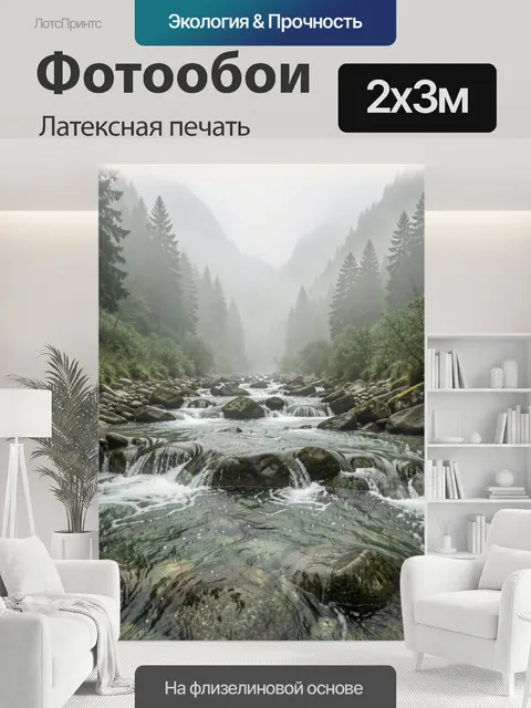 200 × 300 см · Латексная печать
