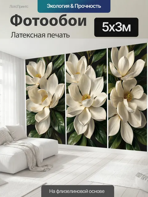 500 × 300 см · Латексная печать