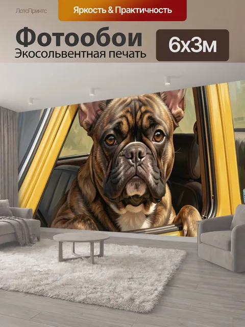 600 × 300 см · Экосольвентная печать