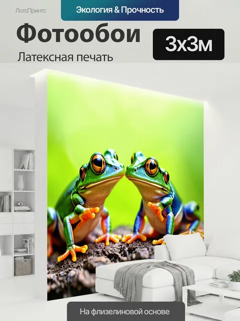 300 × 300 см · Латексная печать