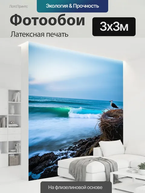 300 × 300 см · Латексная печать