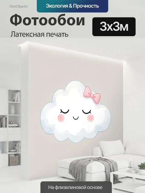 300 × 300 см · Латексная печать