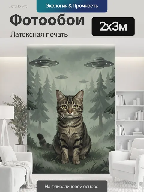 200 × 300 см · Латексная печать