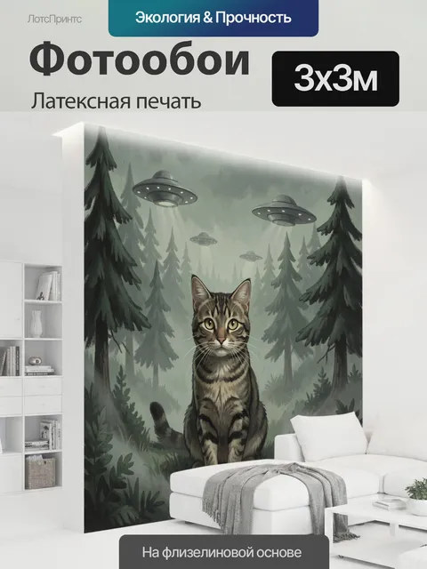 300 × 300 см · Латексная печать
