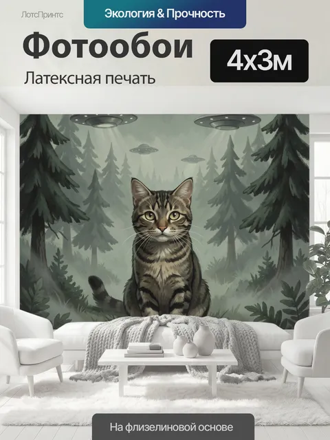 400 × 300 см · Латексная печать