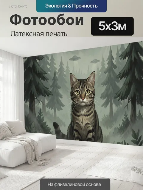 500 × 300 см · Латексная печать