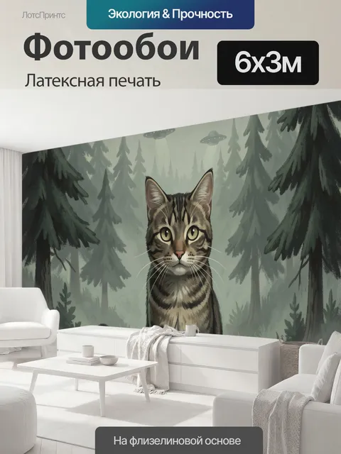 600 × 300 см · Латексная печать