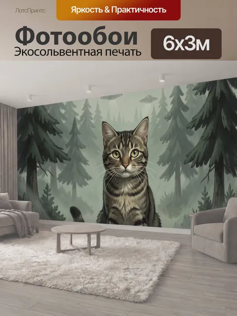 600 × 300 см · Экосольвентная печать