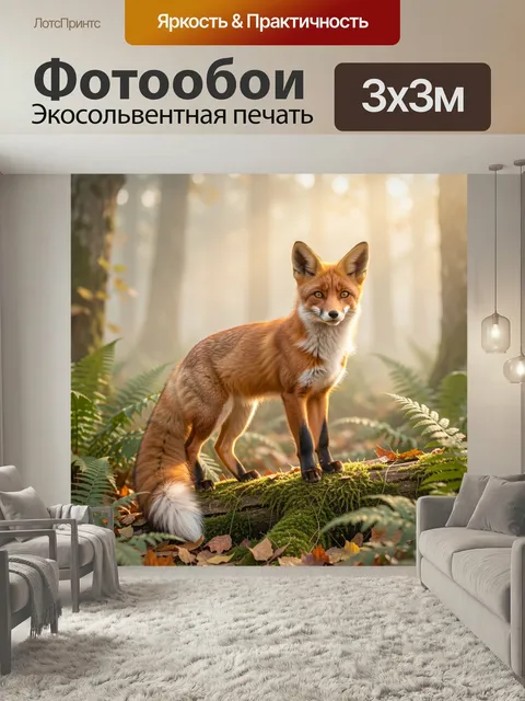 Фотообои Лисичка