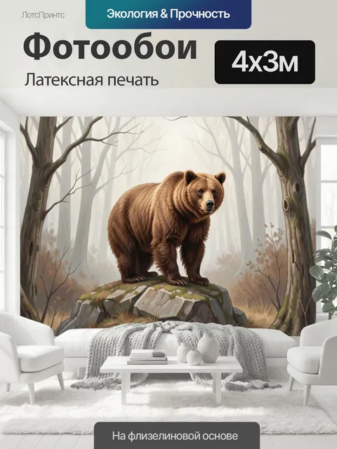 400 × 300 см · Латексная печать