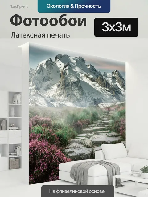 300 × 300 см · Латексная печать