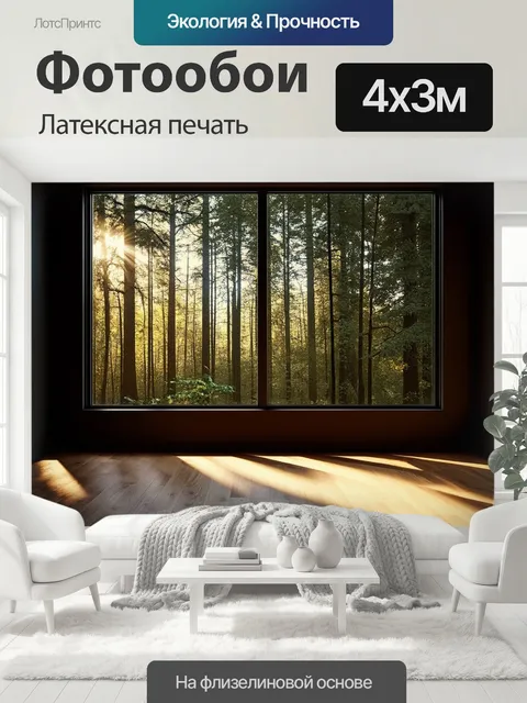 400 × 300 см · Латексная печать