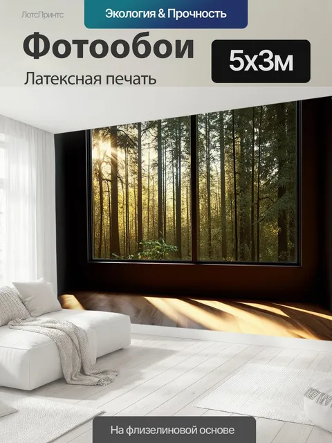 500 × 300 см · Латексная печать