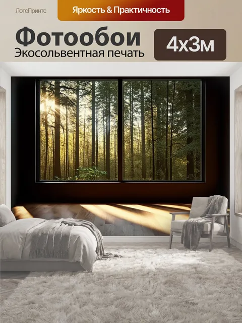 400 × 300 см · Экосольвентная печать