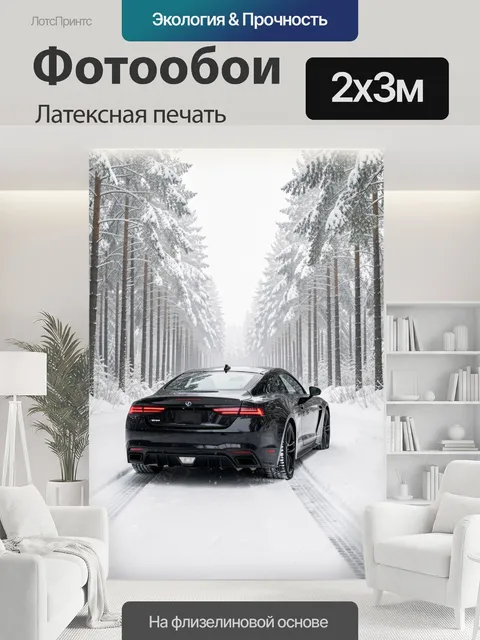 200 × 300 см · Латексная печать