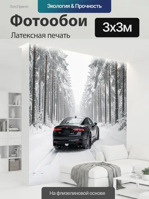 300 × 300 см · Латексная печать