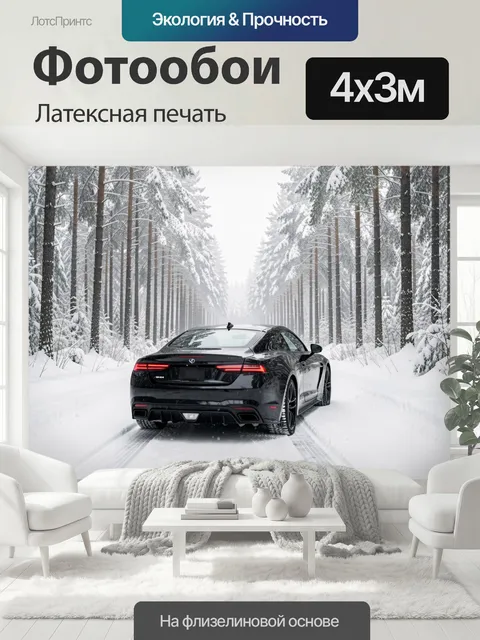 400 × 300 см · Латексная печать