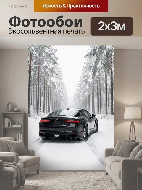 200 × 300 см · Экосольвентная печать