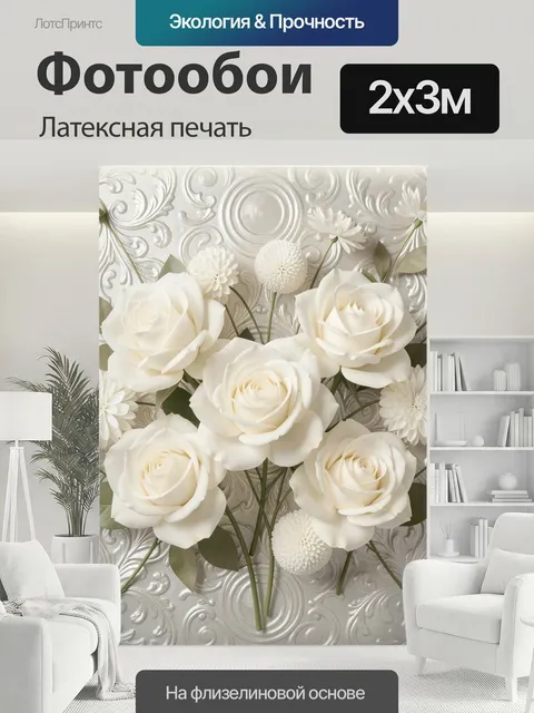 200 × 300 см · Латексная печать