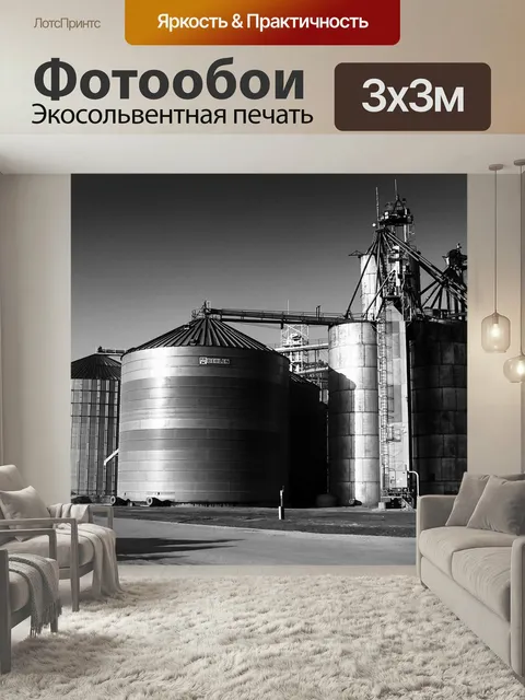 Фотообои Рэйган, небраска, элеватор