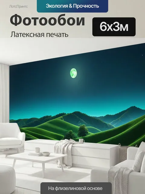 600 × 300 см · Латексная печать