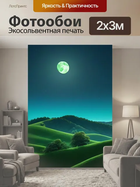 200 × 300 см · Экосольвентная печать