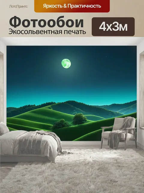 400 × 300 см · Экосольвентная печать