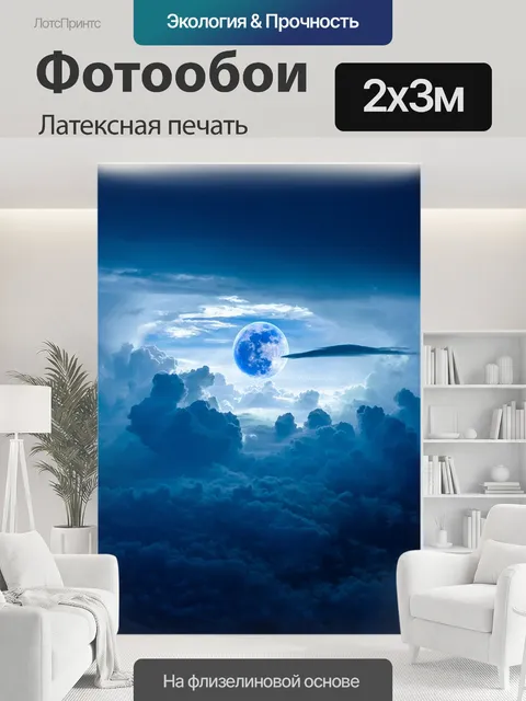 200 × 300 см · Латексная печать