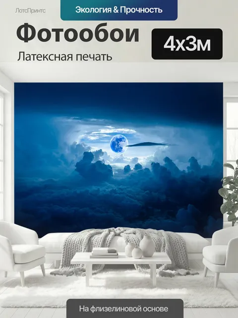 400 × 300 см · Латексная печать