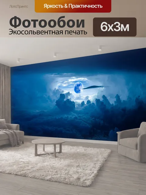 600 × 300 см · Экосольвентная печать
