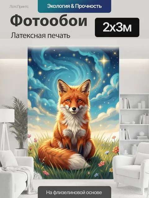 200 × 300 см · Латексная печать