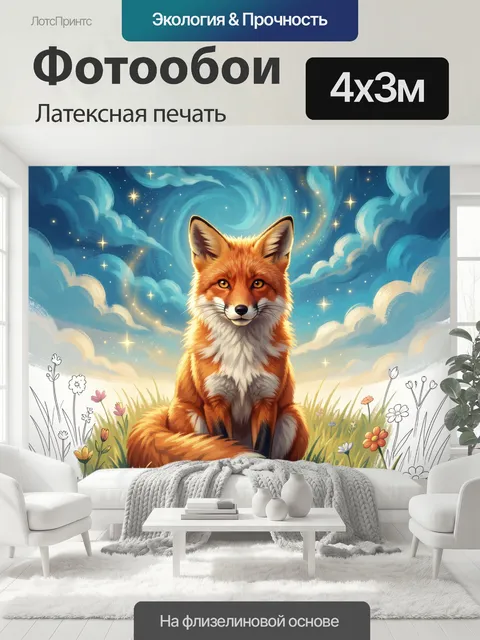 400 × 300 см · Латексная печать